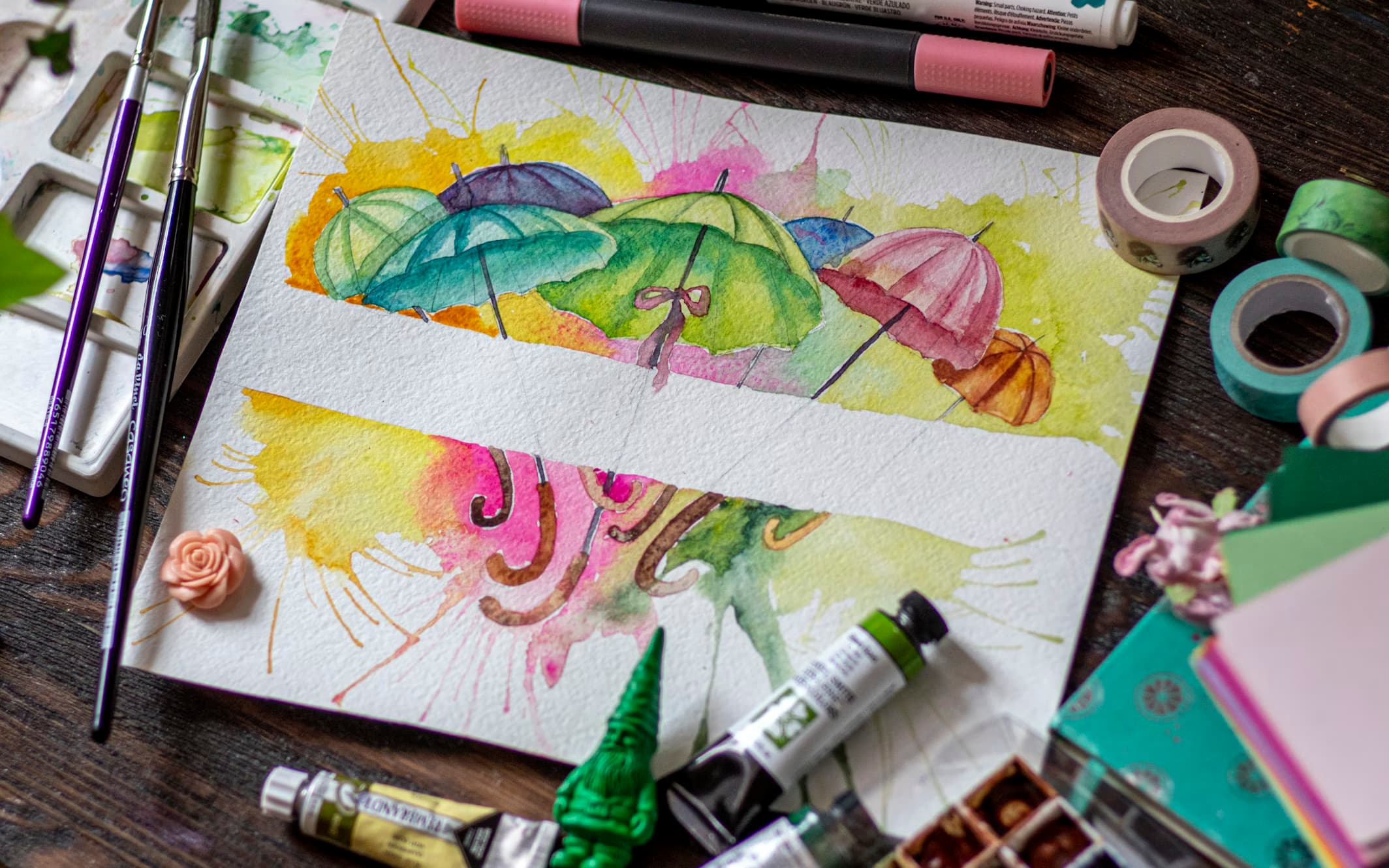 Watercolor & Mixed Media